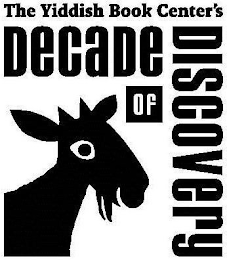 THE YIDDISH BOOK CENTER'S DECADE OF DISCOVERY logo