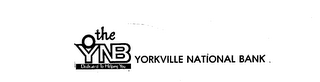 THE YNB DEDICATED TO HELPING YOU YORKVILLE NATIONAL BANK logo