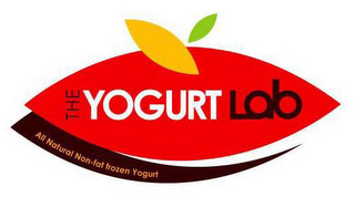 THE YOGURT LAB ALL NATURAL NON-FAT FROZEN YOGURT logo