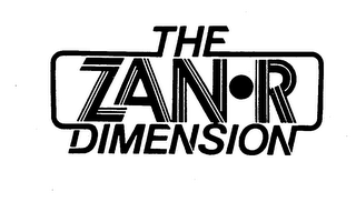 THE ZAN.R DIMENSION logo