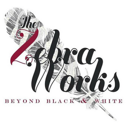 THE ZEBRA WORKS BEYOND BLACK & WHITE logo