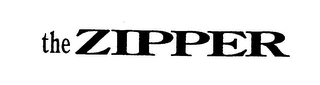 THE ZIPPER logo