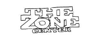THE ZONE CENTER logo