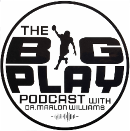 THE В G PLAY PODCAST WITH DR. MARLON WILLIAMS logo