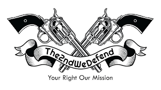 THE2NDWEDEFEND YOUR RIGHT OUR MISSION logo
