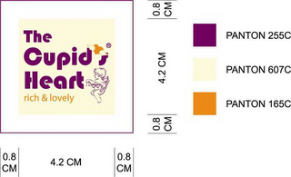 THE4 CUPID'S HEART RICH & LOVELY logo