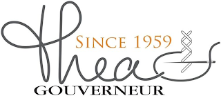 THEA GOUVERNEUR SINCE 1959 logo