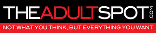THEADULTSPOT.COM NOT WHAT YOU THINK, BUT EVERYTHING YOU WANT logo