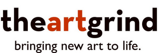 THEARTGRIND BRINGING NEW ART TO LIFE logo
