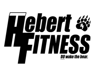 THEBERT FITNESS THF DO WAKE THE BEAR. HF logo
