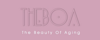 THEBOA THE BEAUTY OF AGING logo