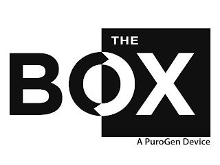 THEBOX A PUROGEN DEVICE logo