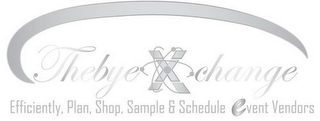 THEBYE X CHANGE EFFICIENTLY, PLAN, SHOP, SAMPLE & SCHEDULE EVENT VENDORS logo