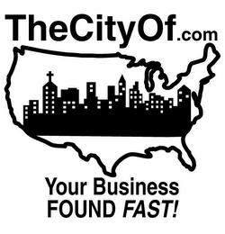 THECITYOF.COM YOUR BUSINESS FOUND FAST! logo
