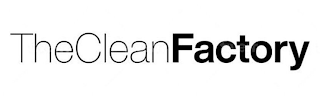 THECLEANFACTORY logo