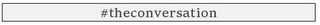 #THECONVERSATION logo