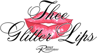 THEE GLITTER LIPS BY ROSA MASSIMO logo