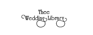 THEE WEDDING LIBRARY logo