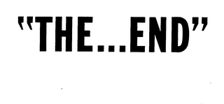 "THE...END" logo