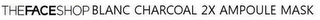 THEFACESHOP BLANC CHARCOAL 2X AMPOULE MASK logo