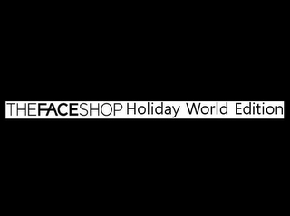 THEFACESHOP HOLIDAY WORLD EDITION logo