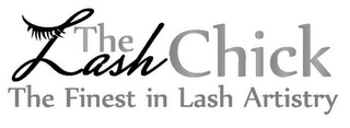 THELASH CHICK THE FINEST IN LASH ARTISTRY logo