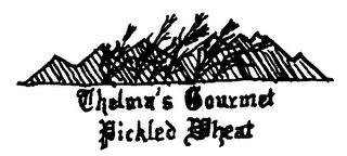 THELMA'S GOURMET PICKLED WHEAT logo