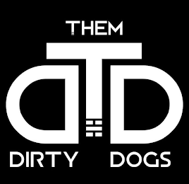 THEM DIRTY DOGS TDD logo