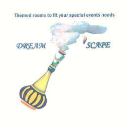THEMED ROOMS TO FIT YOUR SPECIAL EVENTS NEEDS DREAM SCAPE logo