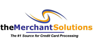 THEMERCHANTSOLUTIONS THE #1 SOURCE FOR CREDIT CARD PROCESSING logo