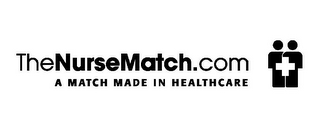 THENURSEMATCH.COM A MATCH MADE IN HEALTHCARE logo