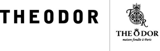 THEODOR THE O DOR MAISON FONDÉE À PARIS logo