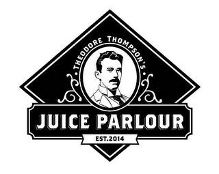 THEODORE THOMPSON'S JUICE PARLOUR EST.2014 logo