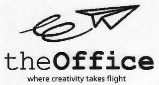 THEOFFICE WHERE CREATIVITY TAKES FLIGHT logo