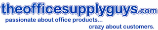 THEOFFICESUPPLYGUYS.COM PASSIONATE ABOUT OFFICE PRODUCTS - CRAZY ABOUT CUSTOMERS logo