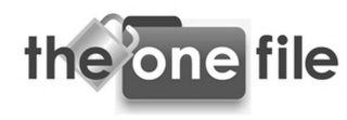 THEONEFILE logo