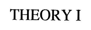 THEORY I logo