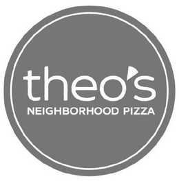 THEO'S NEIGHBORHOOD PIZZA logo