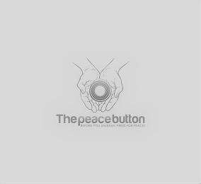 THEPEACEBUTTON BEFORE YOU UNLEASH, PRESS FOR PEACE! logo