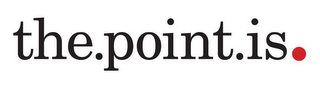 THE.POINT.IS. logo