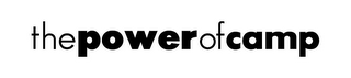 THEPOWEROFCAMP logo