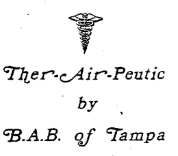 THER-AIR-PEUTIC BY B.A.B. OF TAMPA logo