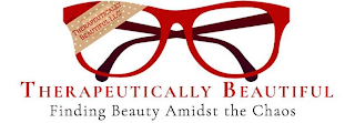 THERAPEUTICALLY BEAUTIFUL LLC THERAPEUTICALLY BEAUTIFUL FINDING BEAUTY AMIDST THE CHAOS logo