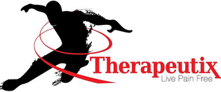 THERAPEUTIX LIVE PAIN FREE logo
