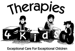 THERAPIES 4 KIDS EXCEPTIONAL CARE FOR EXCEPTIONAL PEOPLE logo