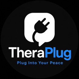 THERAPLUG PLUG INTO YOUR PEACE logo