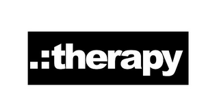 THERAPY logo