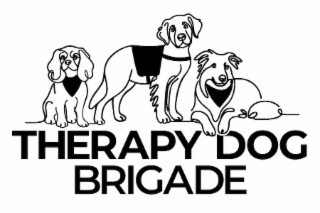 THERAPY DOG BRIGADE logo