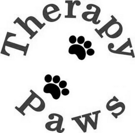 THERAPY PAWS logo