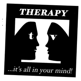 THERAPY T V ...IT'S ALL IN YOUR MIND! logo